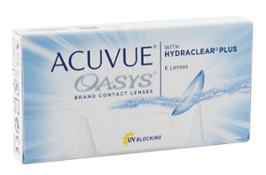 Линзы контактные Acuvue Oasys 6шт -2,00